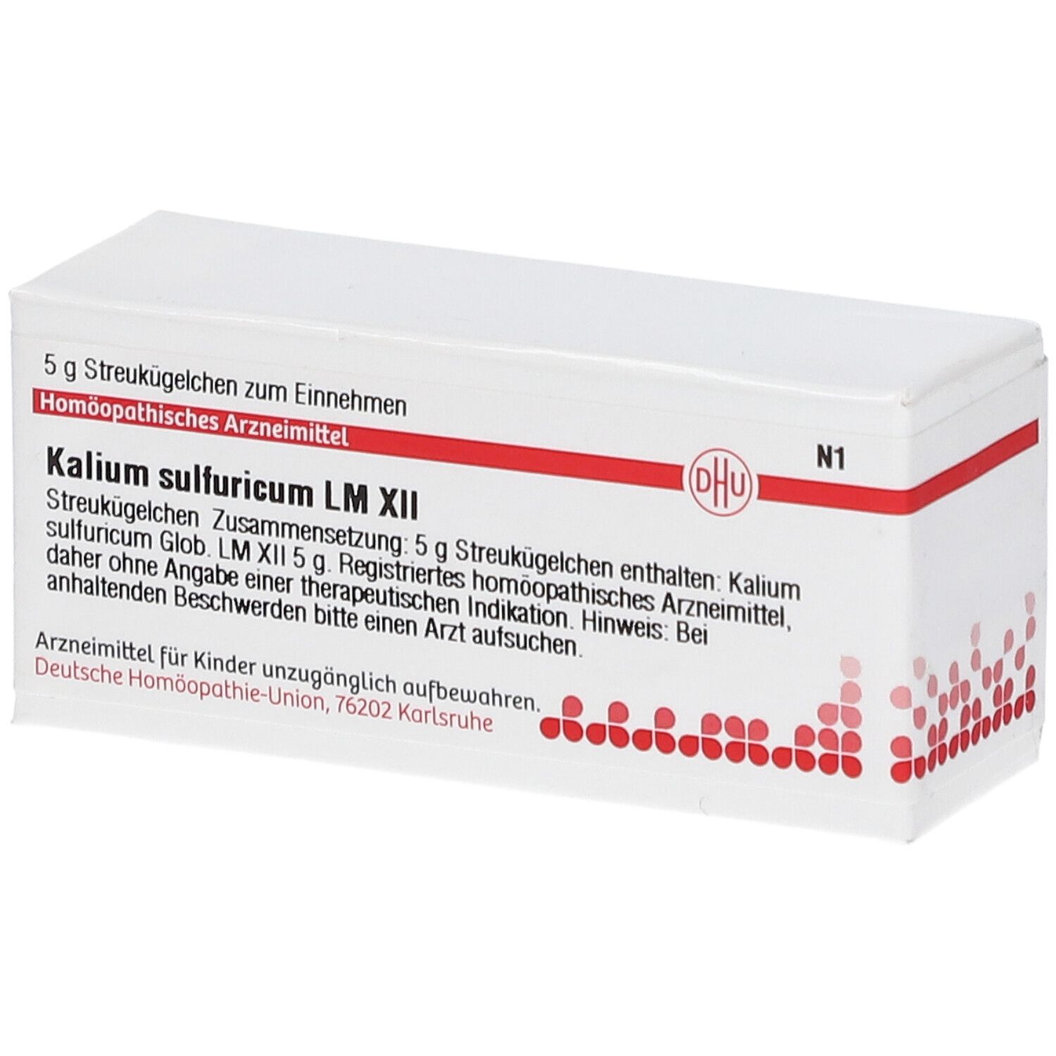 Kalium Sulfuricum LM XII Globuli 5 g