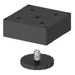 Tischfuß 9243047, quadratisch, anthrazit