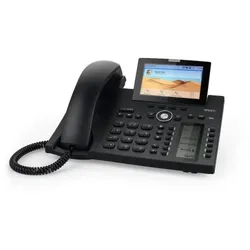 Snom D385 VoIP Telefon schwarz
