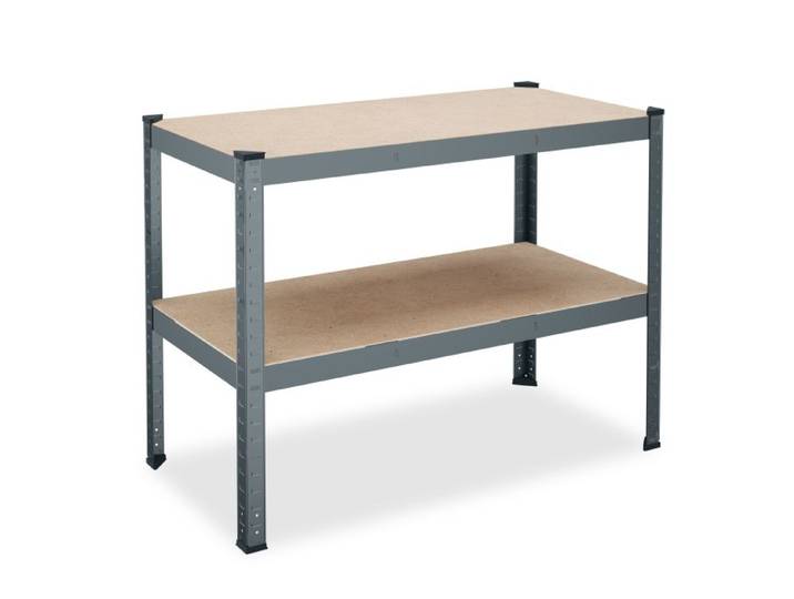Relaxdays Werkbank 2 Ebenen