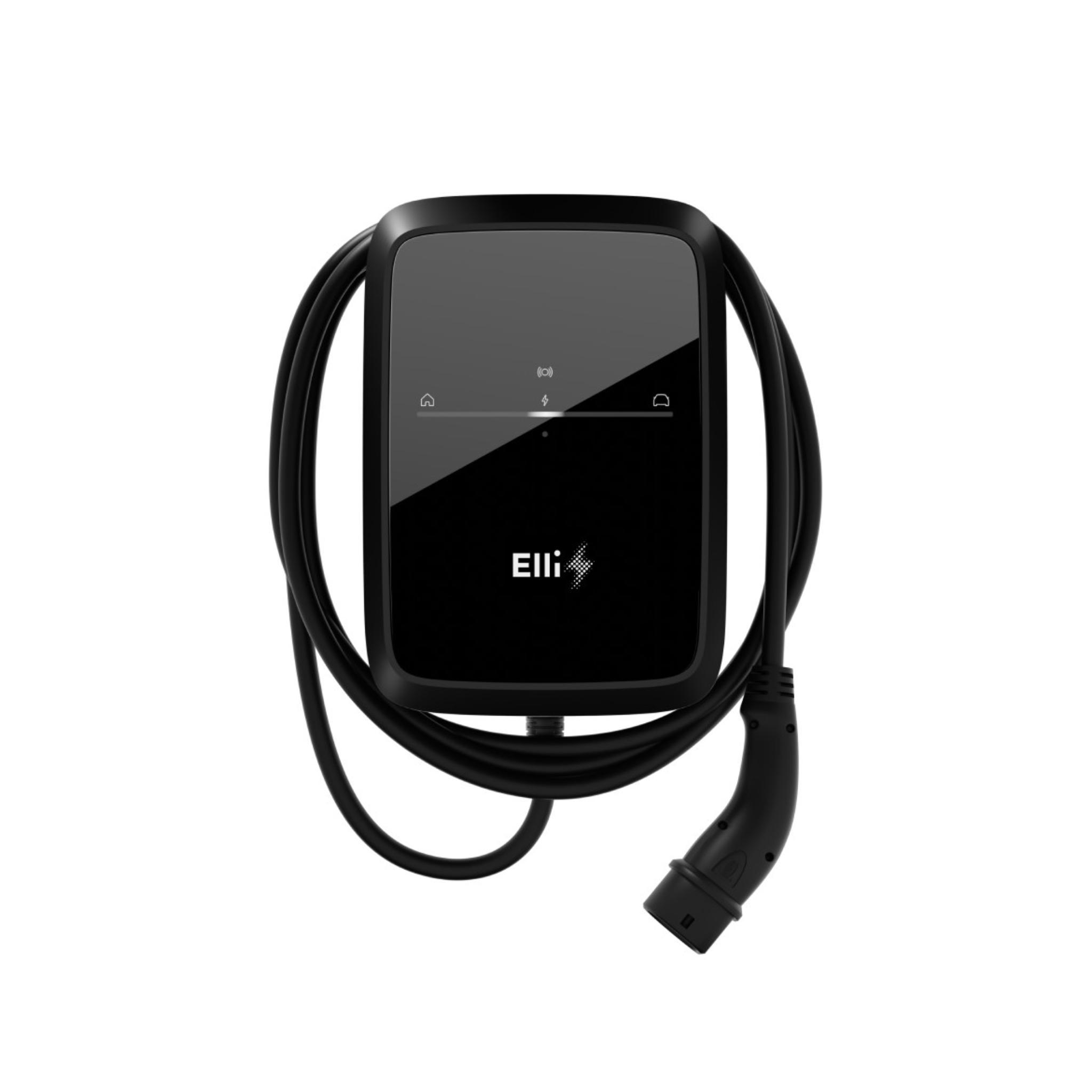 Elli Charger Connect 2 - 11 kW , 4,5m Typ-2 Kabel, WLAN/LAN, RFID, PV-Überschussladen