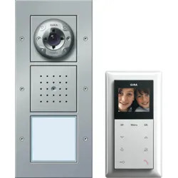 Gira Einfam haus-Paket Video alu 049545