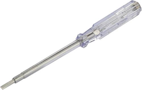 TOOLCRAFT Phasenprüfer Klingenbreite=4mm Klingenlänge=100mm Spannung (Bereich)=100 - 250 V/AC