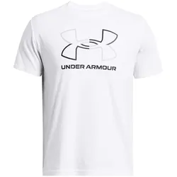 UNDER ARMOUR Foundation Sportshirt Herren 100 - white/black 5XL