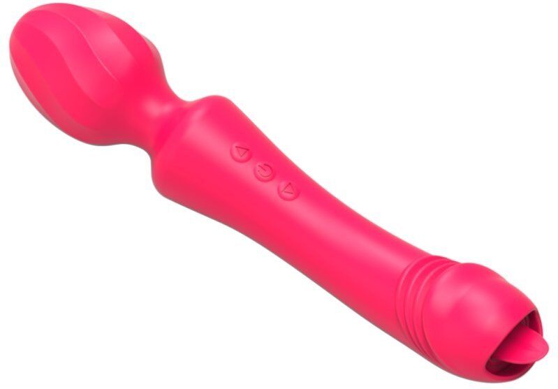 MyPlayToys Wand avec langue Magic Head 20cm Rouge