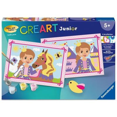 CreArt, Malen nach Zahlen Junior - Kleine Prinzessin