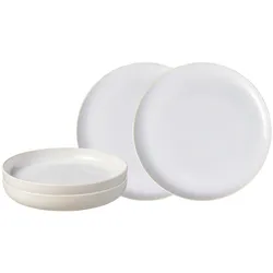TAFEL-SET Crafted Cotton beige 4-tlg.