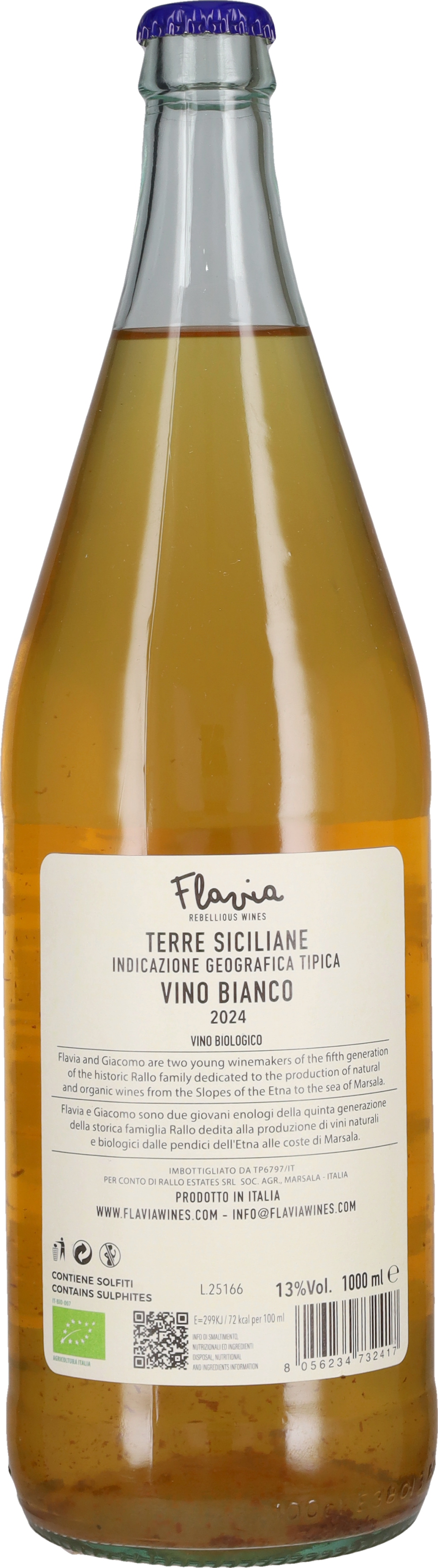 'Alfarà Skin Contact' Flavia Wines 2024 - 100cl