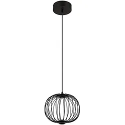 Hängeleuchte Pendellampe Esstischleuchte schwarz LED Wohnzimmerlampe H 150 cm