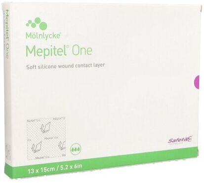 Mepitel One 13x15 cm Silikon Netzverband