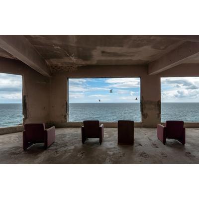 Fototapete PAPERMOON "Photo-Art HAN DONG HEE, KINO", bunt, B:3,5m L:2,6m, Vlies, Tapeten
