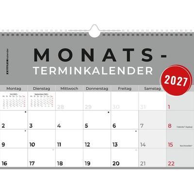 Monatsterminkalender 1M/1S 2027