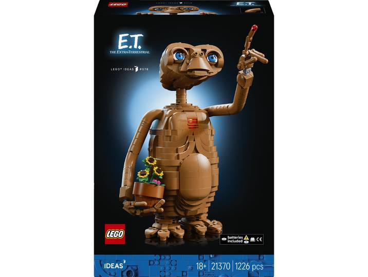 Lego 21370 - Ideas E.T. l'Extra-Terrestre 1226 Pièces LEGO