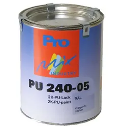 MIPA 2K PU-Acryllack PU240-05 stumpfmatt, RAL6032 - signalgrün, 1kg