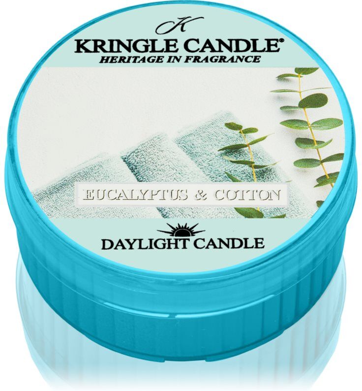 Kringle Candle Eucalyptus & Cotton bougie chauffe-plat 42 g