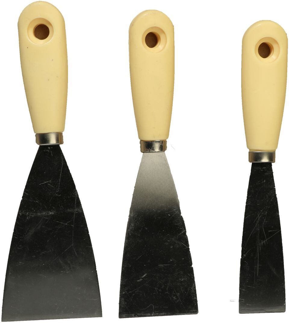 hagebau – Handelsgesellschaft für Baustoffe GO/ON Spachtelset, 1 x 30 mm, 1 x 50 mm, 1 x 60 mm, 3-teilig