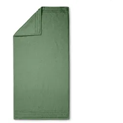 Vossen Badetuch Vienna Style 100 x 150 cm Baumwolle Grün Dunkelgrün
