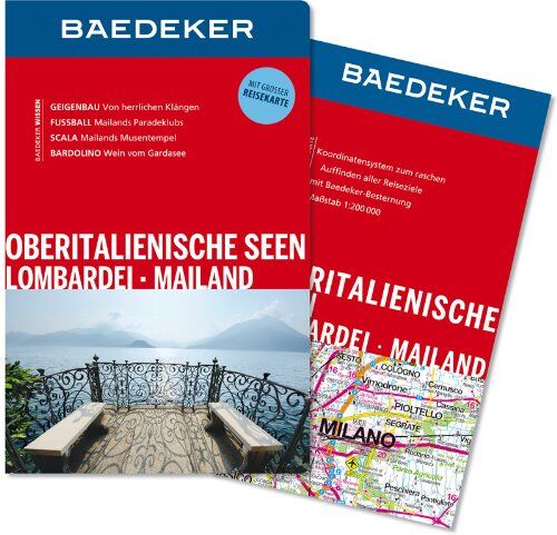 Eva Missler - Baedeker Reiseführer Oberitalienische Seen, Lombardei, Mailand - Preis vom 10.10.2026 11:48:34 h