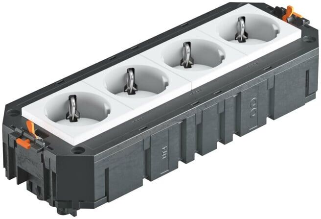 OBO Bettermann Support universel Vertr Connect avec système de connexion Wieland UTC4 G W4 (7404682)