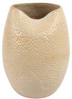 Sagebrook Home Lagos Portugal Vase, Cream, Contemporary