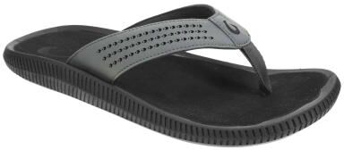 OluKai Ulele - Mens 13 Grey Sandal Medium