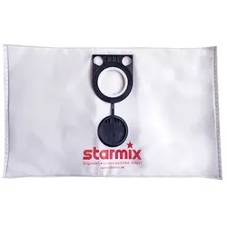 Staubsaugerbeutel Starmix Vlies FBV 20, 5 Stück 5 Stück VLIESfilterbeutel 2-lagig für alle 20-22 L Behälter