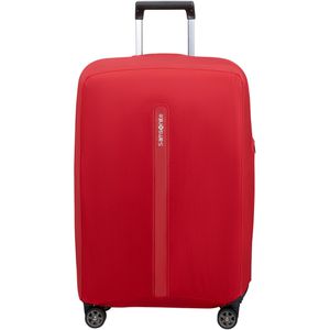 Samsonite Kofferschutzhülle TA Revolution, bis 69 cm, rot, mit Reiß- und Klettverschluss