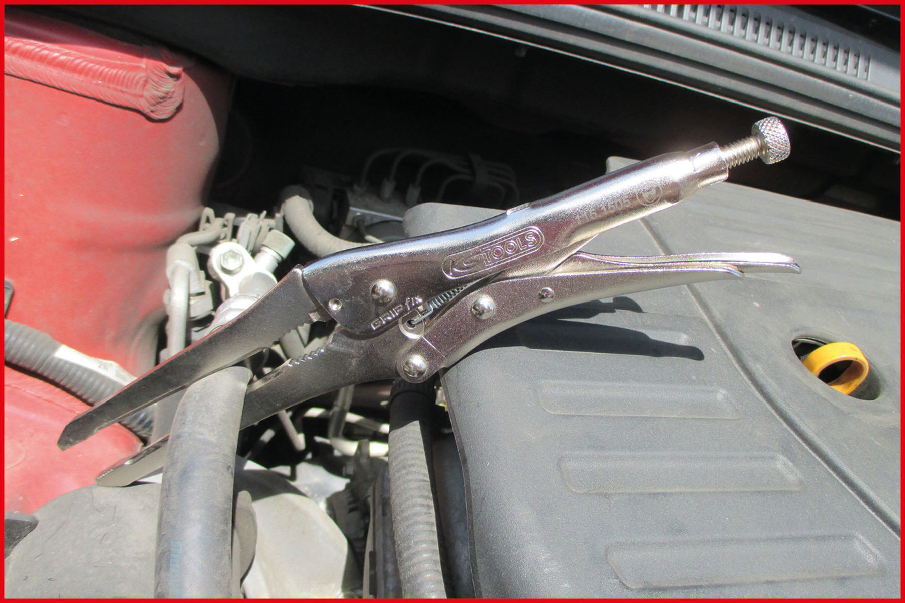 KS Tools Abklemmzange für Rohrleitungen, 86mm (115.1505)