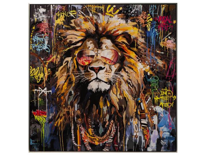 Gemälde Cool Lion King image LAND