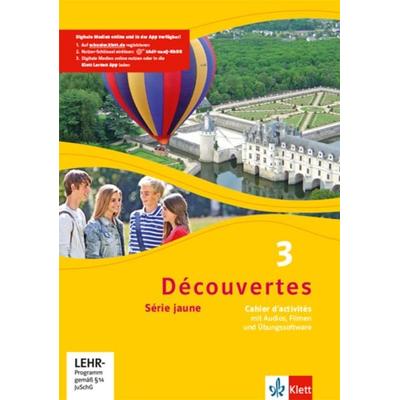 Découvertes 3. Série jaune, Set von , Klett Schulbuchverlag, 978-3-12-622035-4