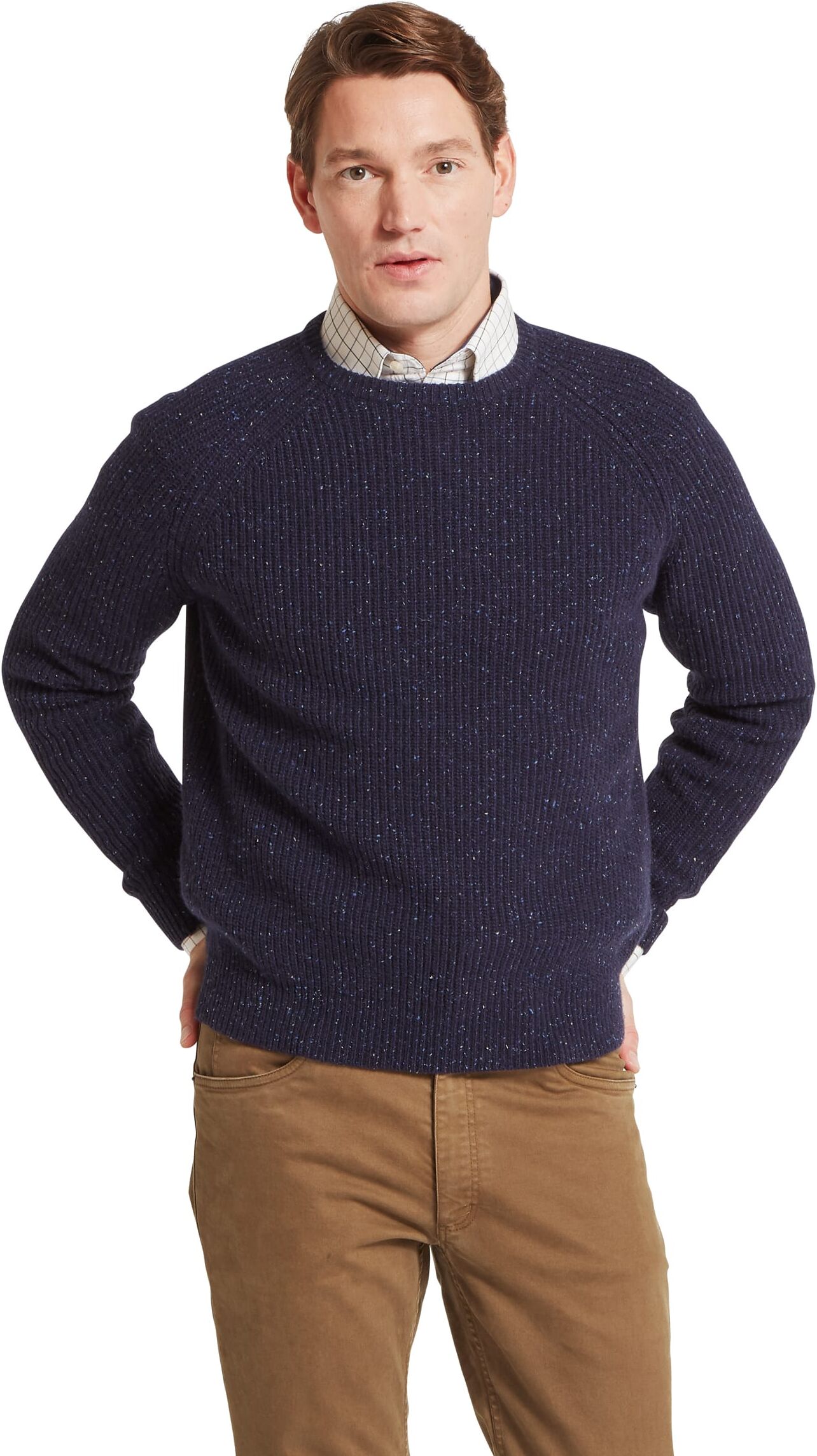 Schöffel Country Balmaha Crew Neck Jumper - Blue - Size M - Men
