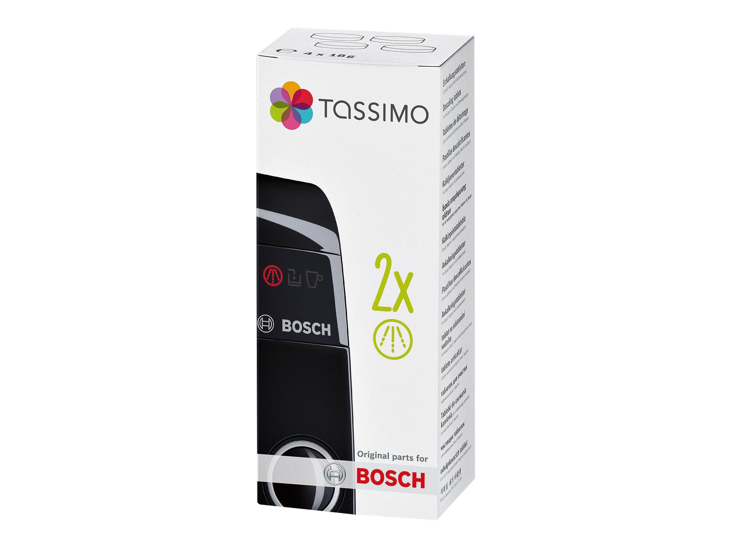 Bosch TCZ6004 Entkalkungstabletten, 4 Stück