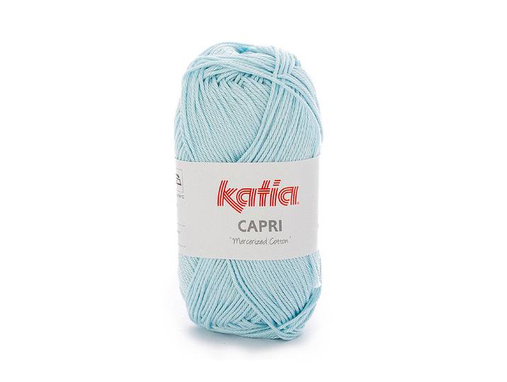 Katia Baumwollgarn Capri Hellblau