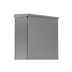 nVent HOFFMAN MSST0840N-316 19 Zoll Netzwerkschrank-Regendach Geeignet für Schranktiefe: ab 400 mm Edelstahl
