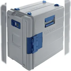 B.PRO BPT 620 KBUH blau, B.PROTHERM, Speisentransportbehälter aus Kunststoff, umluftbeheizt