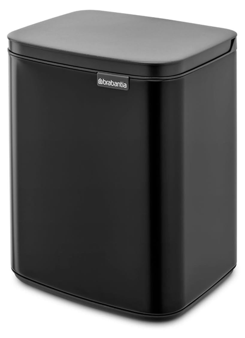 Brabantia BO prullenbak, 7 liter, mat zwart