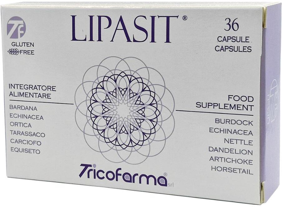 TRICOFARMA Srl LIPASIT DERMOPUR 36CPS 500MG
