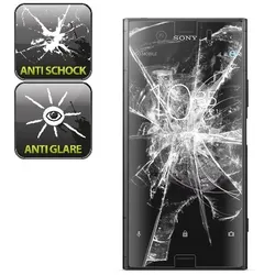 2x Panzerfolie für Sony Xperia XZ1 Compact ANTI-SCHOCK Displayschutzfolie MATT