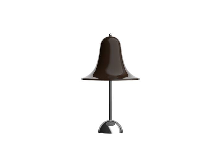 Verpan - Lampe sans fil rechargeable Pantop - Marron - Plastique - Designer Verner Panton