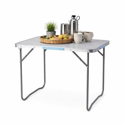 Mojawo Campingtisch Klapptisch Outdoor klappbar Tragegriff Alu L70xB50xH59cm