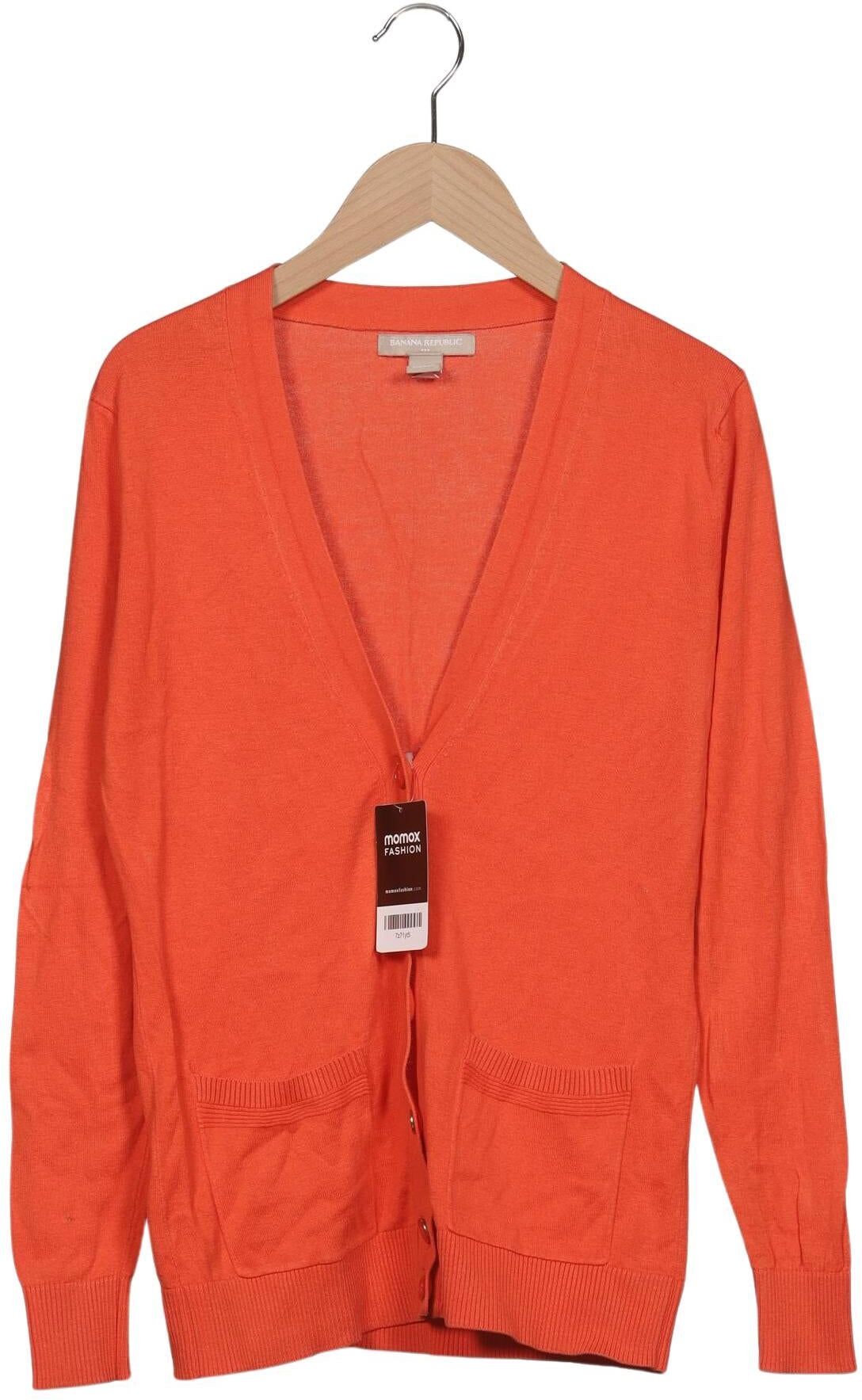 Banana Republic Damen Strickjacke, Orange, Gr. XS, kein / Etikett - Second Hand
