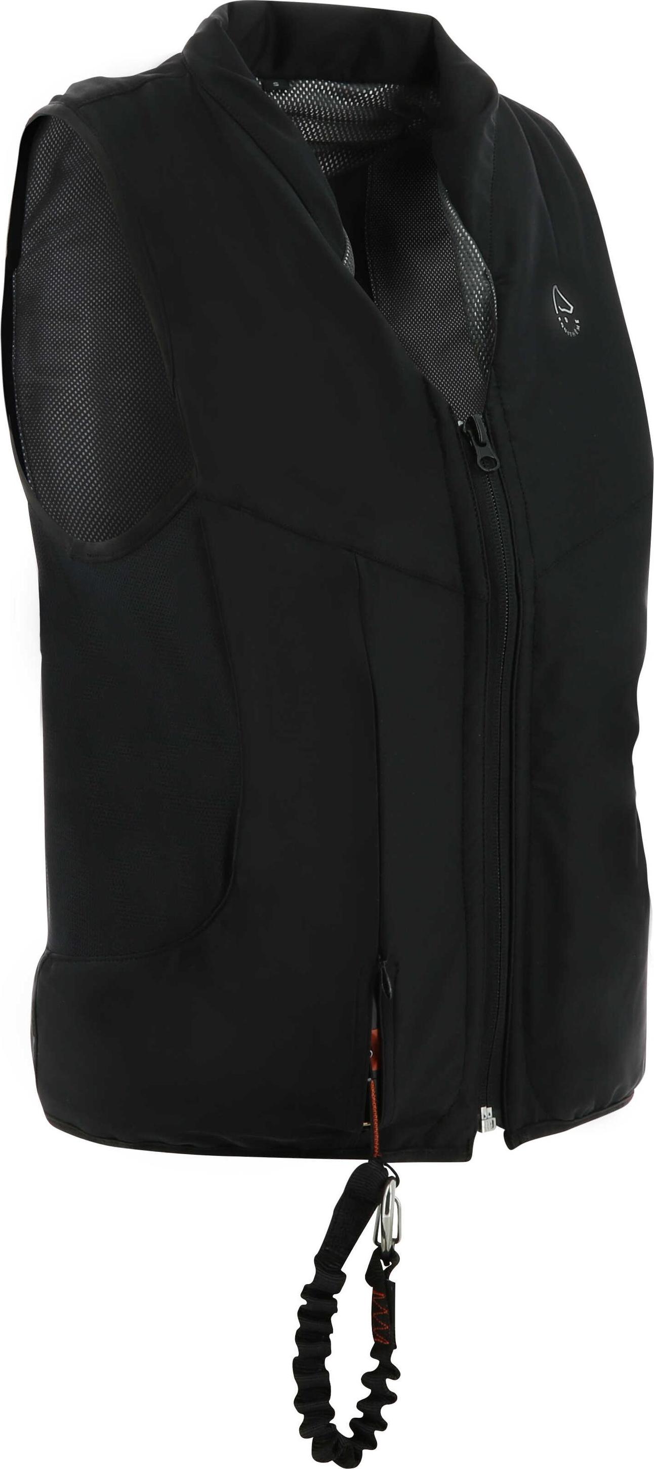 EQUITHEME Airsafe Airbag Erwachsenen Reitsicherheitsweste, Farbe:schwarz, Größe: MT