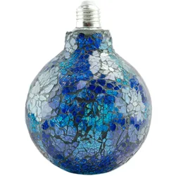X4-Life LED-Mosaik-Kugel in Grün-Blau mit E27-Fassung G125 4W