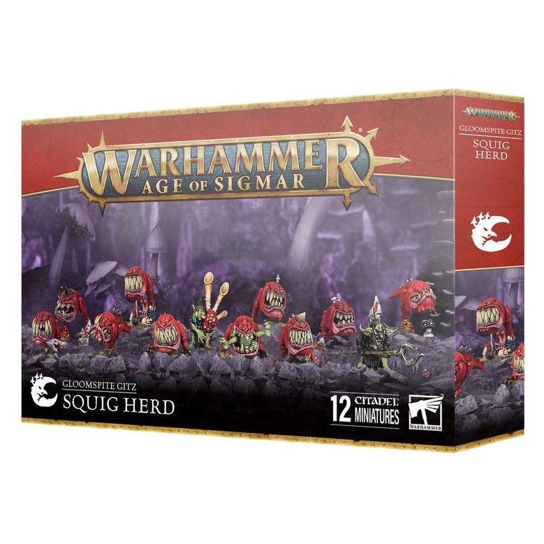 Warhammer Fantasy Warhammer Age Of Sigmar - Gloomspite Gitz - Squig Herd (99120209096-5011921256846)