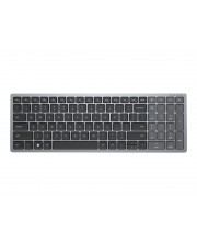Dell KB740 Tastatur kompakt kabellos 2.4 GHz Bluetooth 5.0 QWERTZ Deutsch Titan Gray (KB740-GY-R-GER)