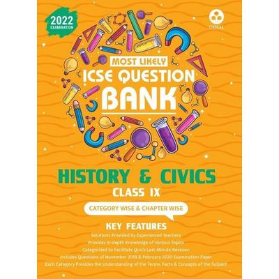 Most Likely Question Bank - History & Civics, Taschenbuch von Oswal, Oswal Printers & Publishers Pvt Ltd, 978-93-91184-67-4