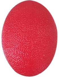 Healfit Counter Hand Exercise Grip Ball, Fitness Elastic Training Ball For Elderly And Adults, Finger Strengthener, Daily Hand Therapy red