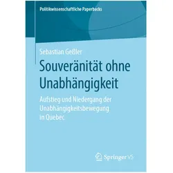 Souveränität ohne Unabhängigkeit, Fachbücher von Sebastian Gessler