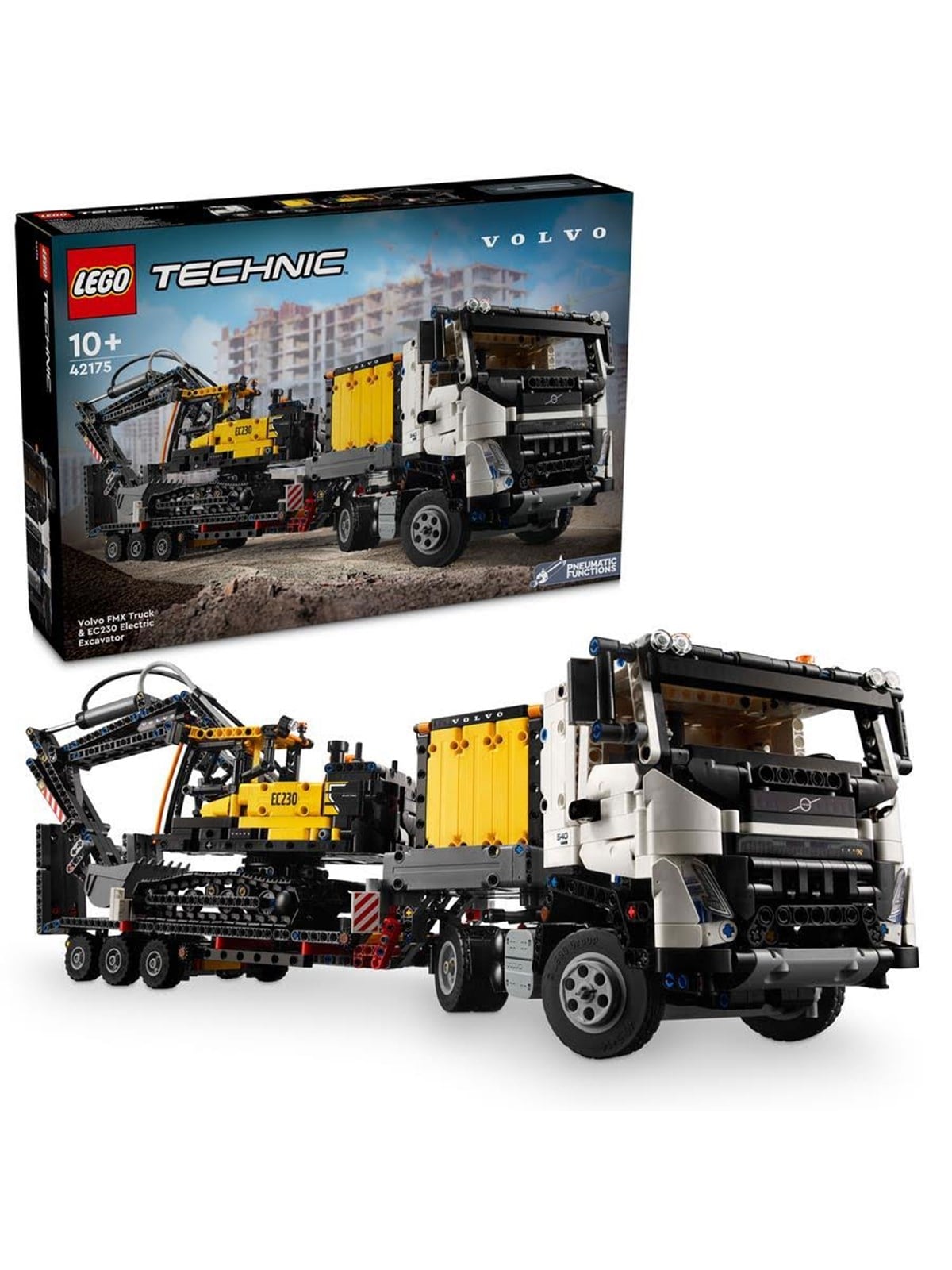 LEGO Technic 42175 Volvo FMX LKW mit EC230 Electric Raupenbagger