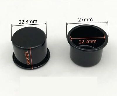 Uplift Essentials Metal Candle Drip Protectors (10 Piece Set) 22.2mm 10pcs